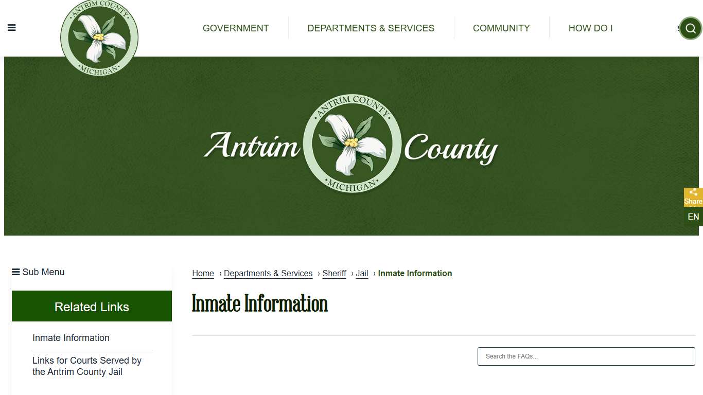 Welcome to Antrim County, MI